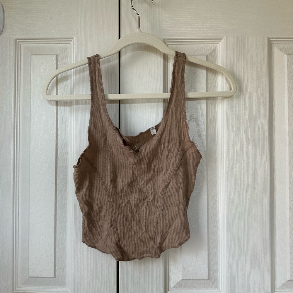 PacSun Women's Tan Tank Top